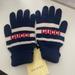 Gucci Accessories | Gucci Gloves, Size Small | Color: Blue/Red | Size: Os