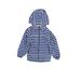 Baby Gap Windbreaker Jackets: Blue Stripes Jackets & Outerwear - Kids Girl's Size 5
