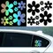 G157 autocollant de voiture fleur belle pour fenêtre de voiture décoration de carrosserie Automobiles motos accessoires extérieurs décalcomanies en vinyle