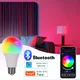 15W inda RVB LED Ampoule Bluetooth 4.0 Tuya Smart Éclairage Lampe document Changement Dimmable