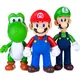 Jouets figurines Super Mary Series Mario Bros Luigi Yoshi Matkey Kong Wario modèle d'anime