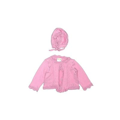 Dolce Goccia Baby Clothes Pullover Sweater: Pink Print Tops - Size 6 Month