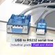 USB zu RS232 Kabel DB9 Com Port serielle PDA 9 Pin DB9 Konverter Adapter für Computer SPS