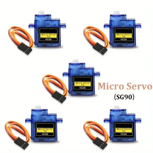 2/4/5/10/20 stücke sg90 servomotor micro servo 9g servomotor für rc roboter arm hubschrauber