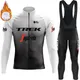 Rad trikot Männer Set Winter Thermo Fleece Pullover Kleidung Rennrad Uniform Trek Herren bekleidung