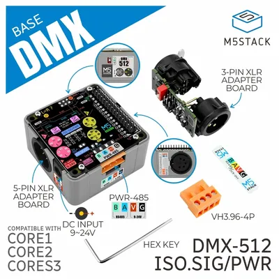 Offizielle DMX-Basis M5Stack Image