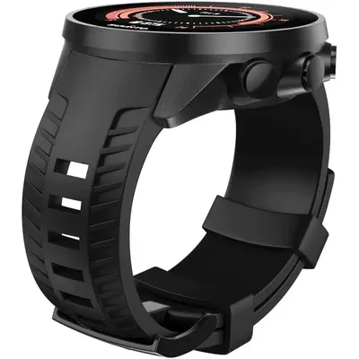 24 mm Gummi-Silikonarmband für Suunto 9 Smart Watch-Armband für Suunto 9 Baro Ersatzarmband Spartan Image