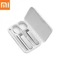 Xiaomi Manicure Pedicure Tool Set Stainless Steel Portable Nail Clippers Travel Hygiene Kit ata jia