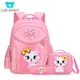 3 Stück rosa Katze Kinder Rucksack Schult aschen für Mädchen Cartoon Kind Rucksack Kitty Druck