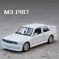 1:36 bmw m3 e30 1987 porsche 911 turbo audi quattro legierung auto modell diecasts & spielzeug