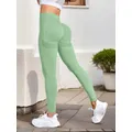 Super sexy lange Yoga hosen Fitness-Strumpfhose Push Upleggings nahtlose High Stretch Bauch