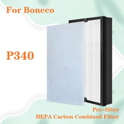 HEPA-Filter + Aktivkohle Verbund luftreiniger filter 397*217*38mm ersatz für Luftreiniger Boneco