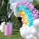 60 stücke 5 Zoll Macaron Latex Luftballons Pastell Süßigkeiten Ballon Baby party Geburtstags feier