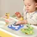 Saugnapf Spinner Babys pielzeug für 1 2 3 Jahre Jungen Mädchen Hand zappeln Spinner sensorische