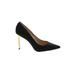 Louise Et Cie Heels: Pumps Stilleto Minimalist Black Print Shoes - Women's Size 9 - Pointed Toe