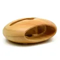 Supporto per penna Cavo amplificatore audio da tavolo organizzato portatile in legno Supporto per telefono domestico Ricarica universale antiscivolo per ufficio