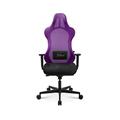 Topstar Bürostuhl Gamingstuhl Sitness RS Sport inkl. Armlehnen schwarz/schwarz violett mit Lordosenkissen