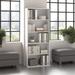 Bush Business Furniture Hustle Bookcase Wood in White | 72 H x 29.5 W x 12.8 D in | Wayfair HUB230WH