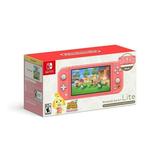 Nintendo Switch Lite Console Coral - Animal Crossing: New Horizons Bundle - Isabelle s Aloha Edition - International Spec (Functional in US) NEW