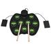 Btuty Digital Roll-Up Electronic Drum Set for Kids Children Beginners with 9 Drum Pads and 2 Foot Pedals