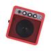 Dcenta Audio Amp: 5W Guitar Amplifier Speaker with Overdrive 3.5mm & 6.35mm Inputs 1/4 Inch Output - Perfect for Beginners