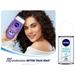 Nivea Deodorant Roll On Fresh Natural for Unisex 50ml And Shower Gel Power Fruit Fresh Body Wash for Unisex 250ml
