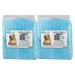 50PCS Disposable Pet Diapers Super Absorbent Dog Training Urine Pad Diapers Deodorant Diapers Dog Pee Pads for Puppys Pets Dogs Cleaning 45.00X60.00cm (Size M Blue)