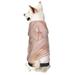 Junzan Rose Gold Glitter Splatter Dog Hoodie Puppy Sweater Sweatshirt Cold Weather Coat Pet Clothes for Dog Cat-X-Small