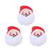 3 PCS Christmas Plush Interactive Dog Squeaky Toys Cat Mint Toys Teething Pet Chew Toy Soft Plush Puppy Toys Interactive Santa Claus Elk Gingerbread Man Christmas Pet Toys