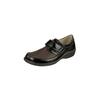 Klettschuh NATURAL FEET "Kletter Orb", Damen, Gr. 40, braun (dunkelbraun), Rindsleder, Synthetik, casual, Schuhe Klettschuh Slipper, aus echtem Leder