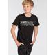 T-Shirt PUMA "ACTIVE SPORTS GRAPHIC TEE B" Gr. 152, schwarz (puma black) Kinder Shirts T-Shirts