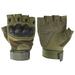 Uxcell Men s Outdoor Fingerless Gloves Half Finger Gloves Breathable Workout Gloves Green XL