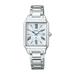 [Seiko Watch] Watch Lukia Grow Square Design Solar Radio Wave SSVW209 Ladies Silver