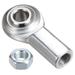 ECF4 1/4 Rod End Bearing 1/4 -28 UNF Female Right Hand Thread Cast Iron Rod End Joints with Jam Nut