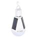 TICFOX Solar Panel LED Light Bulb Portable Indoor/Outdoor Hiking Camping Emergency Lamp Solar Emergency Bulb Light(12W)