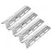 Stainless Steel BBQ Heat Plates - 4pcs Stainless Steel Burners Heat Plate Barbeque Grill XH00463 Fit for Backyard Grill