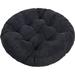 Namzi Floor Pillows Cushions Round Chair Cushion Outdoor Seat Pads for Sitting Meditation Yoga Living Room Sofa Balcony 22x22 Inch Black
