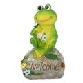 Eatbuy Garden Decoration-Outdoor Garden Pool Animal Ornament Figurine Model Resin Yard Pond Lawn Statue