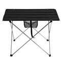 DEWIN Portable Picnic Table Nylon Cloth Desktop Folding Picnic Table BBQ Barbecue Desk Outdoor Camping Picnic (L)