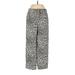 Urban Outfitters Casual Pants - High Rise: Silver Bottoms - Women's Size Small