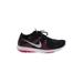 Nike Sneakers: Activewear Platform Casual Black Print Shoes - Women's Size 8 1/2 - Round Toe