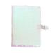 PET Sequin Notebook Notepad Memo Notebook with Lock Note Pads Schedule Checklist for Diary Journal Travel (Light Pink)