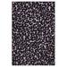 Black/Gray Rectangle 2' x 4' Area Rug - Everly Quinn Eggertsville Animal Print Machine Woven Nylon Area Rug in Black/Gray Nylon | Wayfair