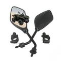 ATV Rear View Mirror HKOO 360 Degrees Ball-Type ATV Side Rearview Mirror with 7/8 Handlebar Mount for Motocycle Scooter Moped Sportsman Dirt Bike Cruiser 4 wheeler mirrors