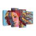 Winston Porter Pop Style Birth Of Venus Multi Piece Canvas Print On Canvas 4 Pieces by PaintboxJenny Set in Red | 32 H x 52 W x 1.25 D in | Wayfair