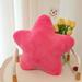 Ruimatai Holiday Decoration Home Decor Bedroom Decorations Star Pillow Super Soft Cute Plush Toy Sleeping Pillow Soft Girl Gift Girly Heart Cream Color