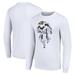 Men's Starter White Baltimore Ravens Logo Graphic Long Sleeve T-Shirt