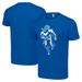 Men's Starter Blue Detroit Lions Logo Graphic T-Shirt