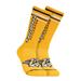 Men's Mitchell & Ness Gold Nashville Predators Power Play Crew Socks