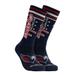 Men's Mitchell & Ness Navy Washington Capitals Power Play Crew Socks